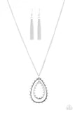 Drop-Dead Gorgeous - Silver Necklace - Box 5 - Silver