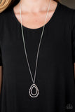 Drop-Dead Gorgeous - Silver Necklace - Box 5 - Silver