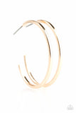 Classically Chic - Gold Hoop Earrings