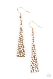 Wild Wildcat - Gold Earrings