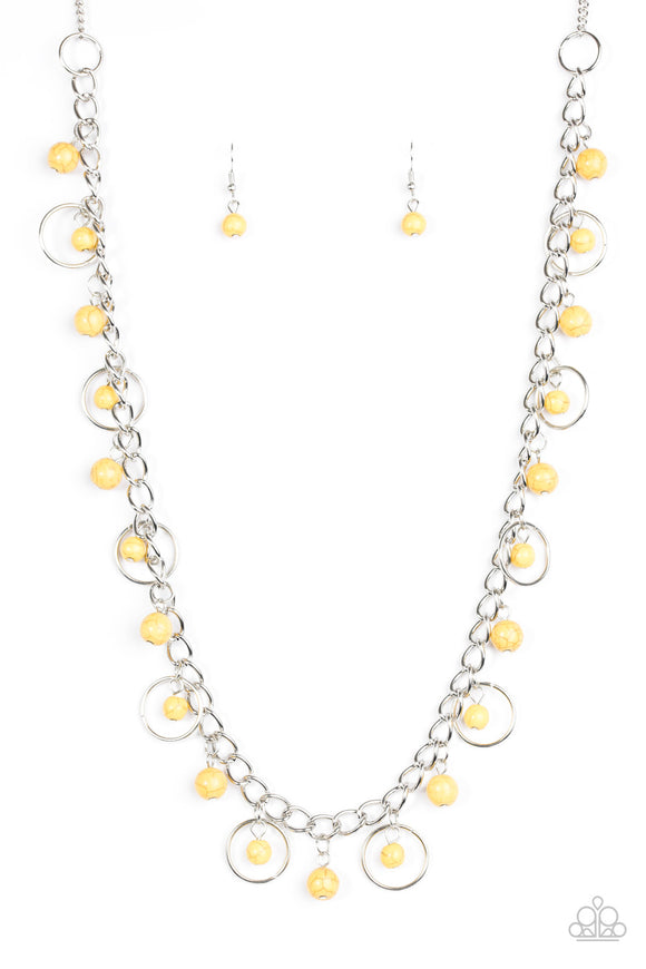 Wolf Creek - Yellow Necklace