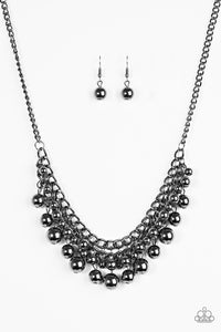 Heels And Hustle - Black Necklace - Box 11 - Black