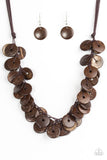 Jammin In Jamaica - Brown Necklace - Box 2 - Brown