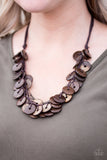 Jammin In Jamaica - Brown Necklace - Box 2 - Brown