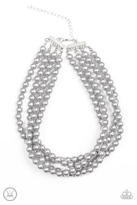 Vintage Romance - Silver Necklace - Box 8 - Silver