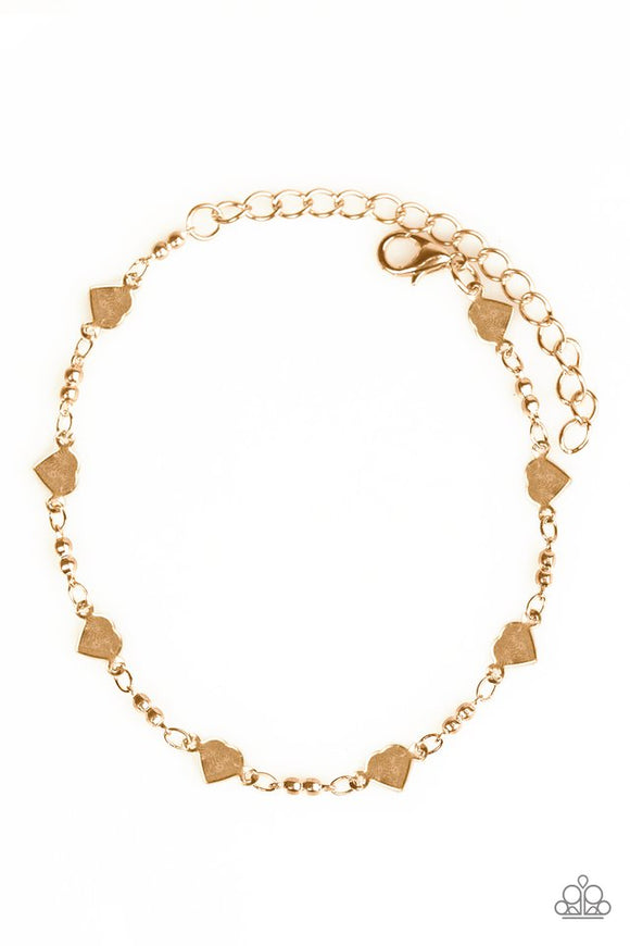 The Way To My Heart - Gold Bracelet - Clasp Gold Box