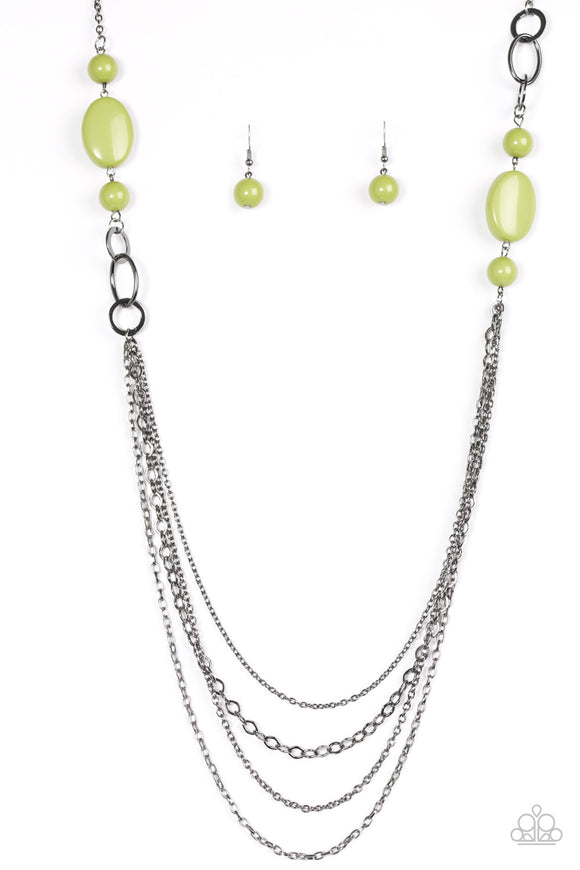 GLAMMED By Association - Green Necklace - Box 1 - Green