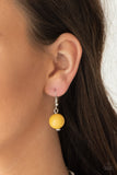 Gorgeously Globetrotter - Yellow Necklace - Box 2 - Yellow