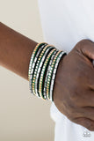 This Time With Attitude - Green Urban Bracelet