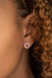 Richly Resplendent - Pink Post Earring - Box 1 - Pink