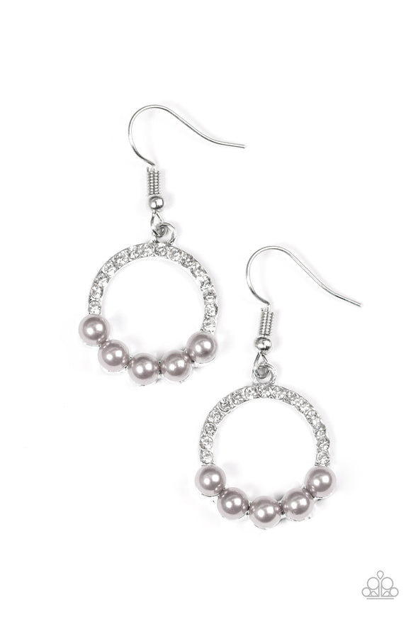 All Time Glow - Silver Earrings