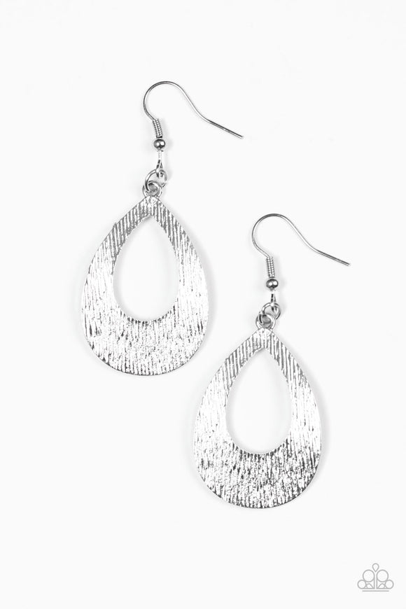 Been There, SHEEN That - Silver Earrings