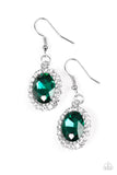 The FAME Of The Game - Green Earrings