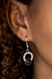 A Win-Win - Black Earring