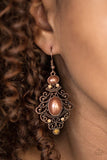Crown Control - Copper Earrings