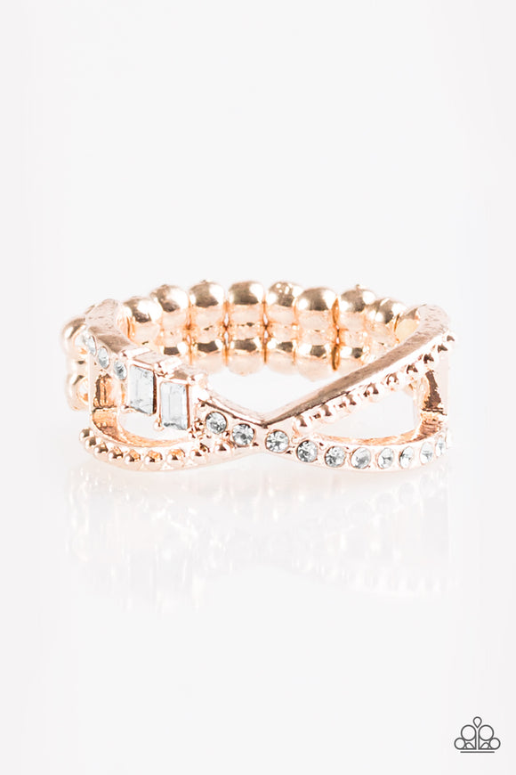 In The Glitter Zone - Rose Gold Ring - Box 8