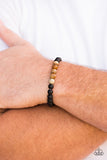 Collected - Brown Stretch Bracelet