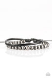 Tranquil Trails - Silver Urban Pull Cord Bracelet