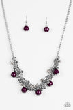 A POP Of Posh - Purple Necklace - Box 4 - Purple