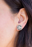Garden Glee - Silver Post Earring - Box 2 - Silver