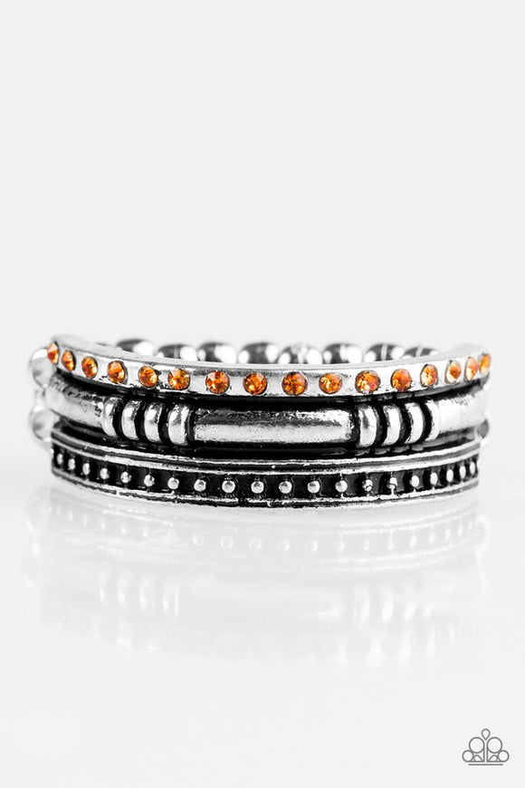 Safari Shimmer - Orange Ring - Box 4