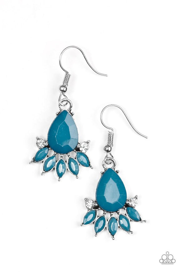 Meant to Bead - Blue Earrings