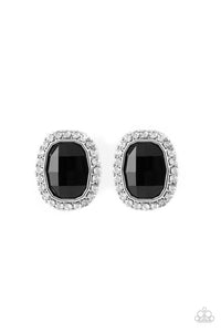 The Modern Monroe - Black Post Earring - Box 2 - Black