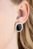 The Modern Monroe - Black Post Earring - Box 2 - Black