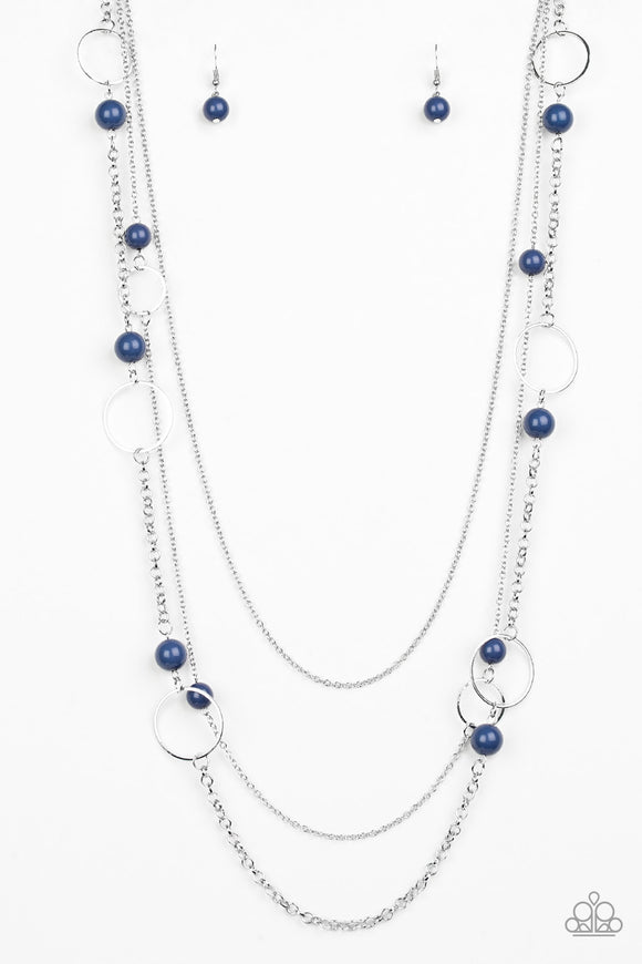 Beachside Babe - Blue Necklace - Box 2 - Blue