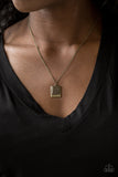 Back To Square One - Brass Necklace - Box 2 - Brass