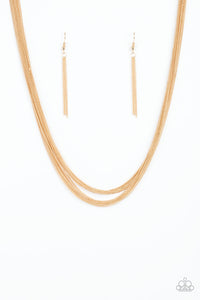 Backstage Bravado - Gold Necklace - Box 2 - Gold