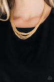 Backstage Bravado - Gold Necklace - Box 2 - Gold