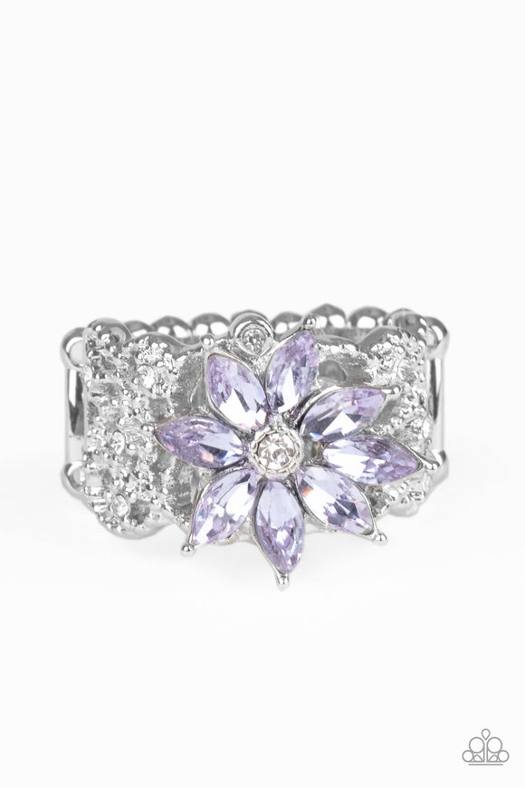 Brilliantly Blooming - Purple Ring - Box 6