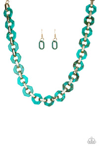 Fashionista Fever - Blue Necklace - Box 4 - Blue