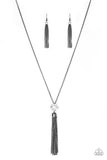 Five-Alarm FIREWORK - Black Necklace - Box 12 - Black