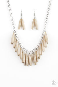 Full Of Flavor - Brown Necklace - Box 2