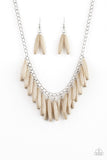 Full Of Flavor - Brown Necklace - Box 2