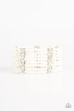 Get In Line - White Stretch Bracelet - Box 1 White - Convention 2019