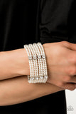 Get In Line - White Stretch Bracelet - Box 1 White - Convention 2019