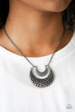 Get Well MOON - Silver Necklace - Box 12 - Silver