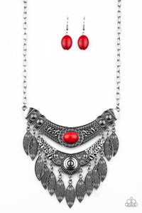 Island Queen - Red Necklace - Box 3 - Red