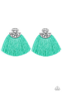 Make Some PLUME - Green Post Earring - Box 1 - Green