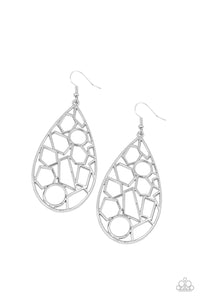 Reshaped Radiance - Silver Earrings