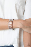 Rustic Rebellion - Silver Stretch Bracelet