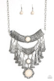Sahara Royal White - White Necklace - Box 5 - White