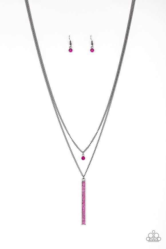 Stratosperic - Pink Necklace - Box 6 - Pink
