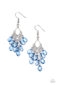 What Happens In Maui - Blue Earrings