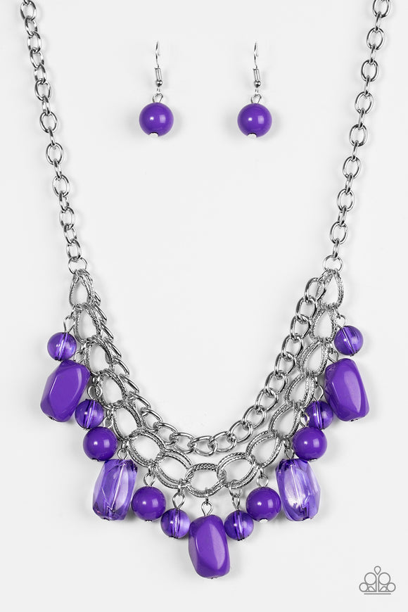 Brazilian Bay - Purple Necklace - Box 1 - Purple