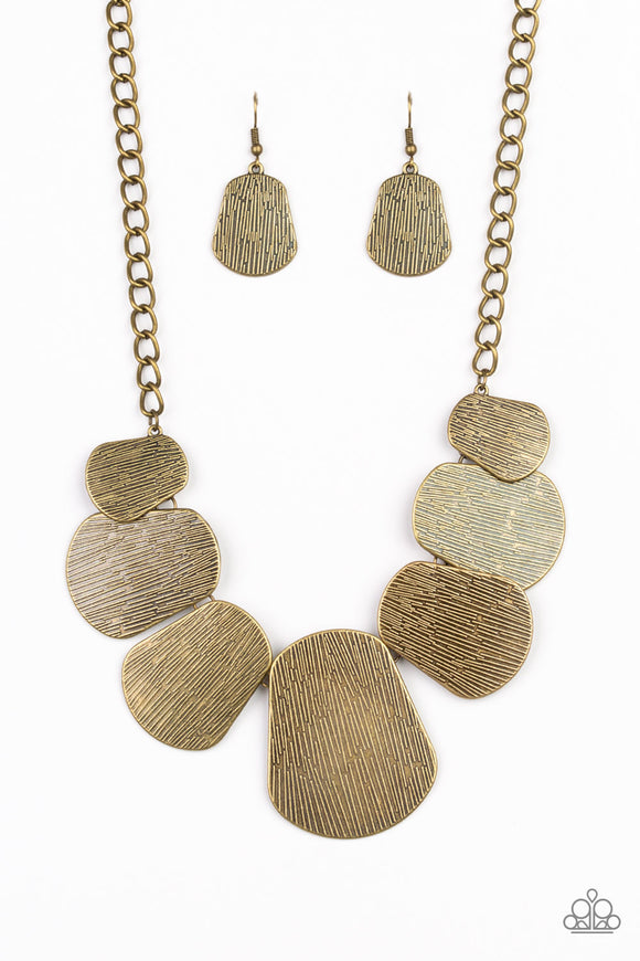 CAVE The Day - Brass Necklace - Box 6 - Brass