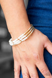 City Pretty - Gold Stretch Bracelet - Stretch Gold Box